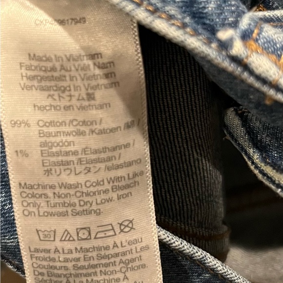 Madewell Perfect Vintage Wide Leg Crop jeans size 27 - Picture 6 of 6